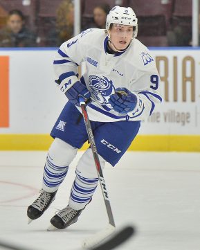 Keean Washkurak of the Mississauga Steelheads. Photo by Terry Wilson / OHL Images.