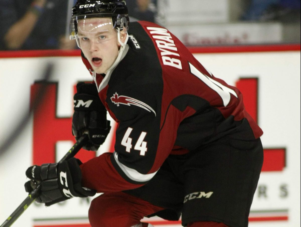 Bowen Byram of the Vancouver Giants. Photo by  Chris Relke. 