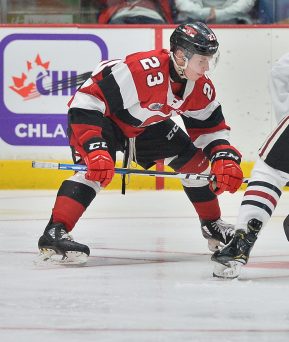 Marco Rossi of the Ottawa 67's. Photo by Terry Wilson / OHL Images.
