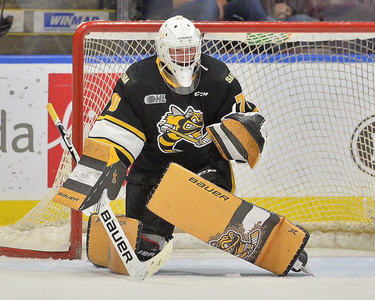 Rookie goalie Benjamin Gaudreau - Canadian Hockey League