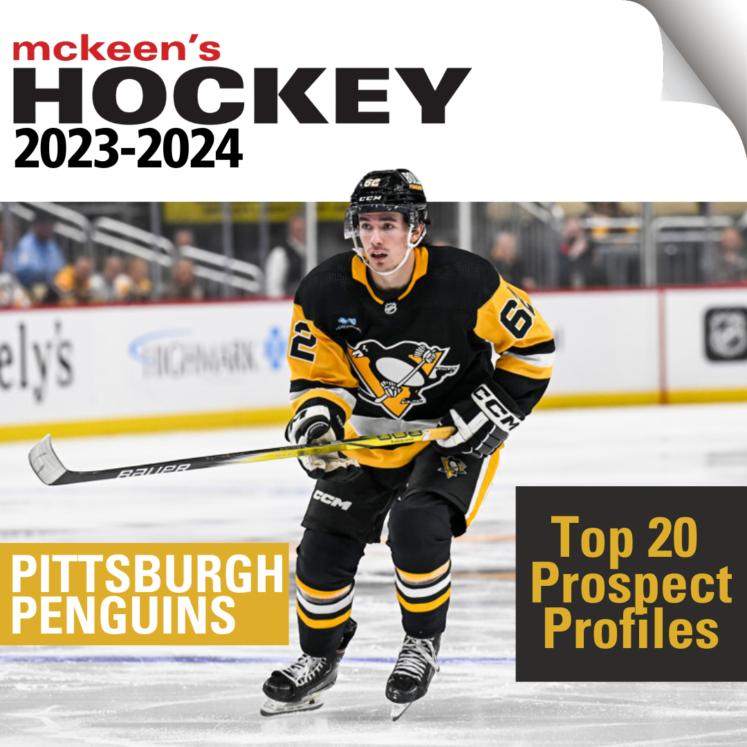 MCKEEN'S 2023-24 NHL YEARBOOK – PITTSBURGH PENGUINS – Team Preview – Player  Profiles
